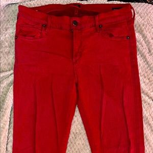 Red Citizens of Humanity Avedon stretch denim. Sz 30